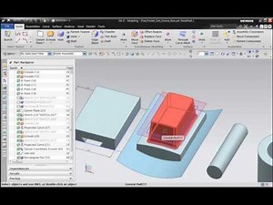Siemens NX 9.0 3D모델링동영상강좌 DVD 1부 ::: 51강 Pad 와 Positioning Dimension의 의미와 치수부여방식
