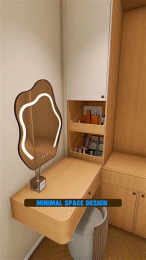 Dream Wardrobe Design Revealed A modern wardrobe makeover that blends beauty, function, and smart storage. From hidden safes and extended vanity corners to double-layer hanging rails and sleek segmented doors — every inch of this design maximizes space while keeping style intact. Perfect for those who want elegance with practicality in their daily routine. #WardrobeDesign #HomeInteriors #ClosetGoals #ModernWardrobe #InteriorDesignIdeas #SpaceSavingDesign #LuxuryCloset #SmartStorage #BedroomInspi