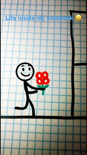 Living Stickman House! ✨✍️ #stickman #animation #colors #magic #cartoon #viral #edit #movie #life