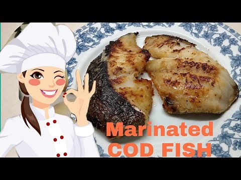 Marinated COD FISH