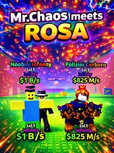 Mr.Chaos meets Rosa 😳