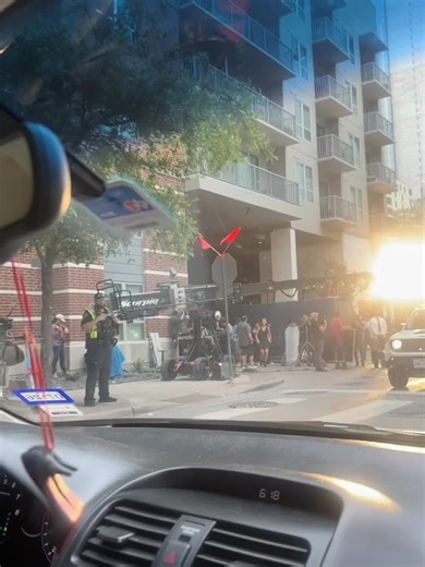 Movie Filming in Downtown Austin, TX
