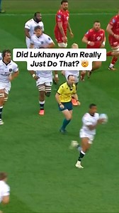 Is Lukhanyo Am even human? That pass was unreal😳😳 Lukhanyo Am X Werner Kok. #SharksRugby #rugby | Rugby 209