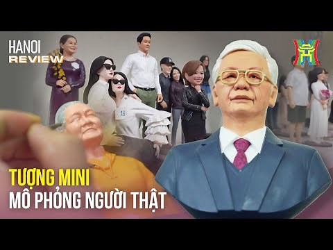 Độc đáo tượng mini in 3D mô phỏng người thật | Hanoi Review