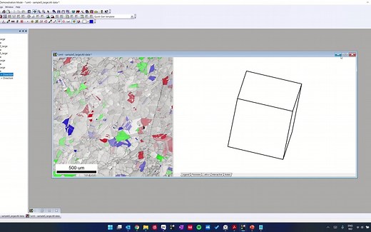 [学术干货][EBSD][TSL OIM软件]map显示特定取向的晶粒