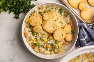 This Crockpot Chicken Pot Pie is the cozy dinner you've been missing.
