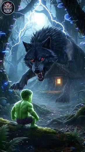 Baby Hulk vs Fenris | King Kong Saves Baby Hulk | Epic Forest Battle