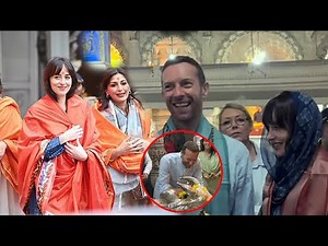 Dakota Johnson visits iconic Siddhivinayak Temple in Mumbai with fiancé Chris Martin and Coldplay