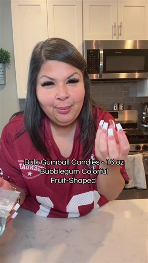 Bulk Gumball Candies 16 oz — Bubblegum Fruit-Shaped Treats