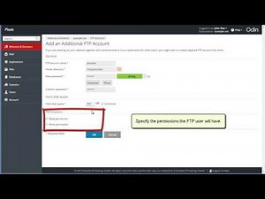Plesk 12.5 Tutorials - How to manage ftp accounts