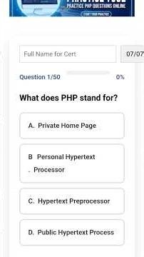 Master PHP with 50+ Free Practice Questions! #php #practice #shorts