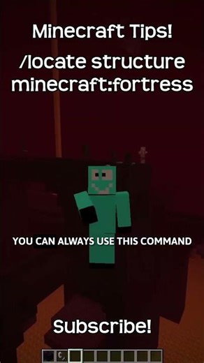 What Is The Command To Find A Nether Fortress In Minecraft?!