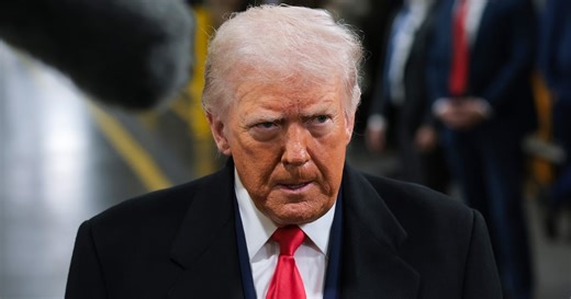 ‘F*** Trump’ Protesters Burn U.S. Flags in the Street as President Jets in for Summit