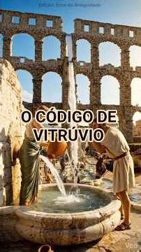 Vitrúvio: A Harmonia da Arquitetura. #Vitruvio #Arquitetura #RomaAntiga #Historia #Design