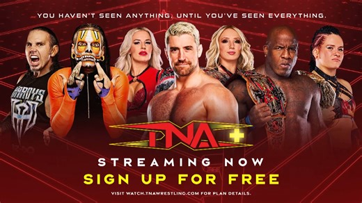 161K views · 337 reactions | BREAKING: A new FREE Tier is now available on TNA+. Watch a collection of classic TNA matches and events for FREE, stream the June 26 episode of iMPACT! for free with the live sneak peak on Friday night June 20, plus a 24/7 free stream is coming soon. Full details at TNAWrestling.com! | TNA Wrestling | Facebook