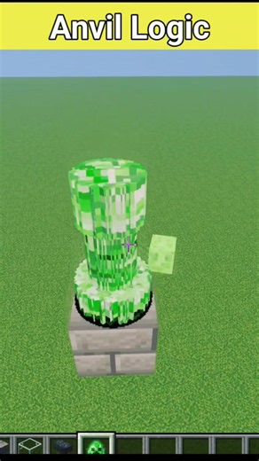 Minecraft Anvil Logic #minecraftshorts #shorts