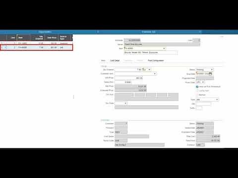 Infor CloudSuite SyteLine Quick Overview - CRM