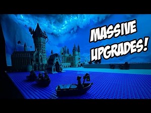 Custom LEGO Hogwarts Layout MASSIVE Upgrades!