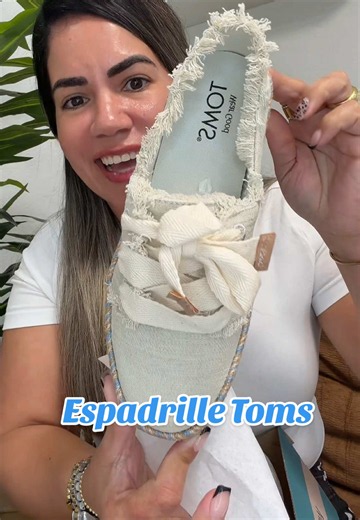 Calzado Espadrille de Toms. Me encantaron demasiado súper cómodos y no pesan nada @TOMS #shoes #toms #womenshoes #tiktokshopstockup #sohochic