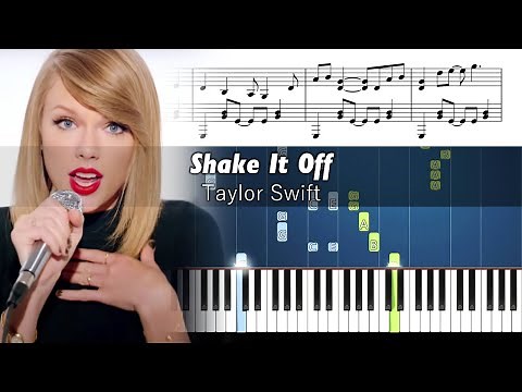 Taylor Swift - Shake It Off - Piano Tutorial with Sheet Music