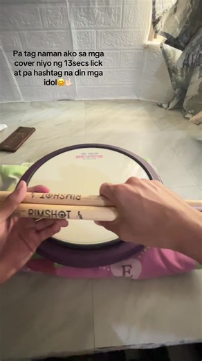 Nakakatuwa naman andami ng nag c-cover ng gawang kong lick. Salamat sainyo😊🫶🏻 Soon gagawa ako ng tutorial ng 13secs lick🤟🏻 #mrdiddle #13secslick #fyppppppppppppppppppppppp #rimshotphdrumsticks #drumpad