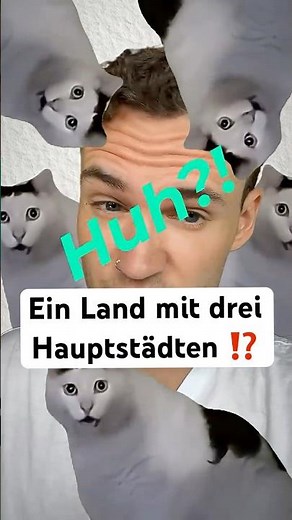 Ein Land mit drei Hauptstädten ⁉️ #shorts