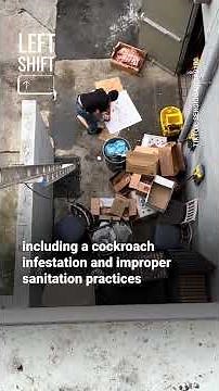 Restaurant employee filmed throwing meat on the ground