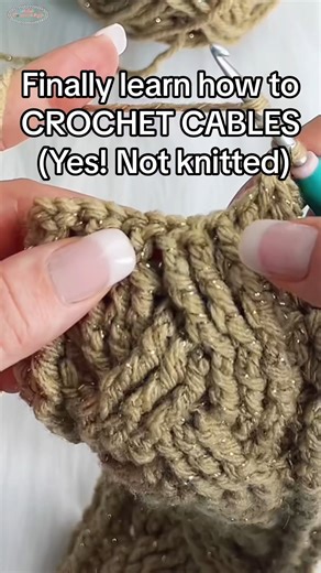 Finally, learn how to CROCHET CABLES ad-free! ⬇️ ➡️ bit.ly/CablesEbook Introducing the “Crochet Cables Made Easy” Ebook ❤️ You’ll get: - 20 Crochet CABLE Patterns (written, many pictures and adfree!) - 9 Cable Tutorials - with 20 videos in total! Yes! That many! So you can learn step by step! - high usability to jump around in ebook with functional buttons - no ads and big font - 64 print-friendly pages 🧶 Get $10 off until 3/20/24! - LAST DAY Which makes the ebook only $19.99! ❤️ ⬇️ See the lin
