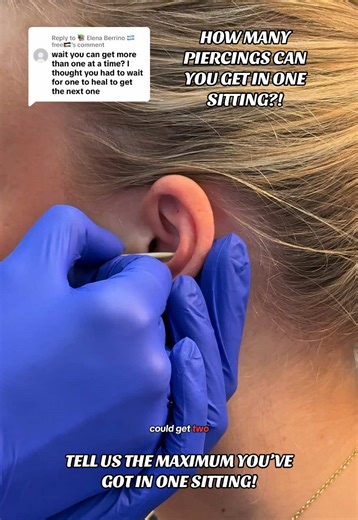 Understanding Piercings: Maximum Limit for Cartilage