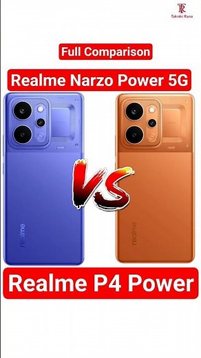 Realme Narzo Power 5G vs Realme P4 Power : Full Comparison ✅