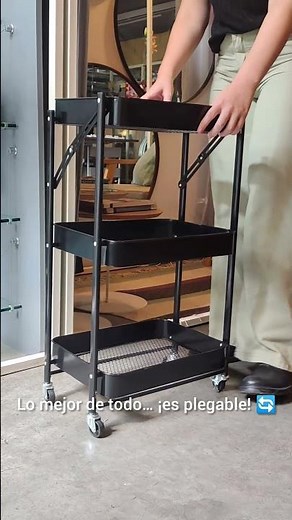 Carrito organizador plegable🛒