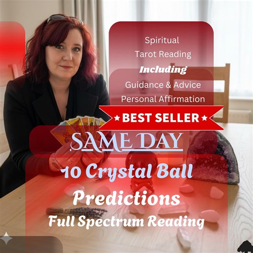 Crystal Ball Reading | 10 Future Predictions Psychic Insight & Guidance - Etsy Nederland