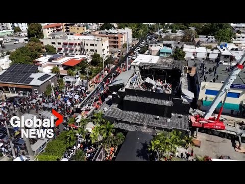 Over 50 killed after roof collapses at nightclub in Dominican Republic