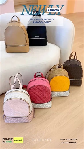 🎒 The iconic Rhea Medium Backpack is here in various stunning designs — all ready stock at our store! Stylish, practical, and perfect for any occasion. Grab yours now at the best prices before they’re gone! ✨📌 Lussonet, C211, Ground Floor Center Wing, MSQ Mall, Jalan PJU 8/1, Damansara Perdana, 47820 PJ Selangor.📌 Monday - Sunday, 10am to 6pm📌 100% Authentic since 2013 in Klang Valley📌 Shop online at www.lussonet.com📌Call 03-30034121 or WhatsApp 6011-1310 7924 for enquiries | Lussonet
