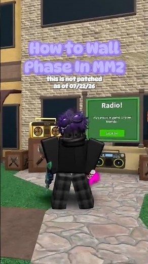 How to Wall Phase In MM2