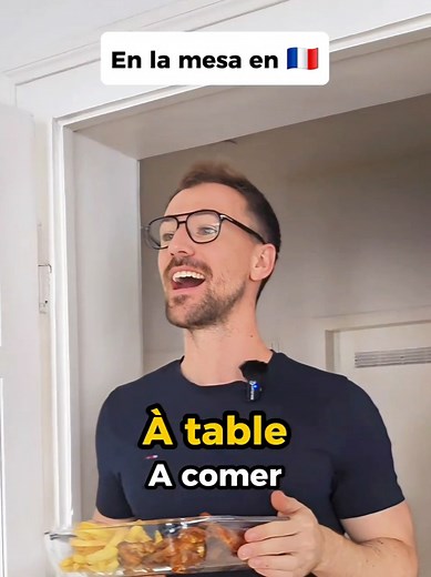 Cómo decir 'en la mesa' en francés: traducción y ejemplos