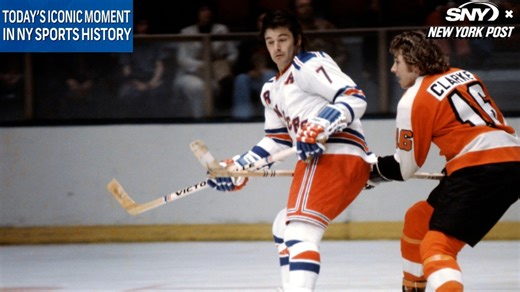 Today’s Iconic Moment in NY Sports: Rod Gilbert signs first Rangers contract