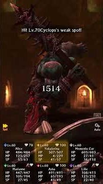 Defeating a Cyclops is Easy! — Wizardry Variants Daphne ウィザードリィ ヴァリアンツ ダフネ #Wizardry #ウィズダフネ