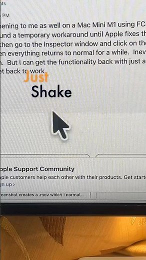 Can’t Find Your Mouse Cursor on Mac?