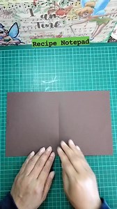 Recipe Notepad CookBook Album #lifeofmrsd #junkjournaling #scrapbooking #hobbycraft #craft | Mrs. D.