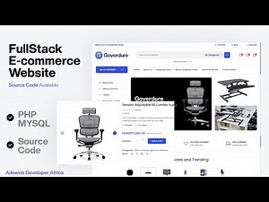 Complete E-Commerce Website | Full Walkthrough + Source Code Available