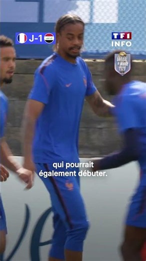 🇫🇷🇮🇶 France vs. Iraq: Les Bleus' final training session before the match｜TF1 INFO