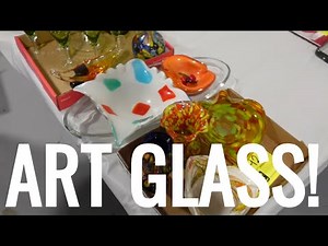$500 of Art Glass! GOODWILL Thrifting and Auction Shopping Vlog