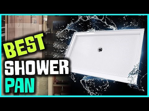 Best Shower Pans in 2026 - Top 5 Review | Barrier Free Shower Base, 2" PVC Drain