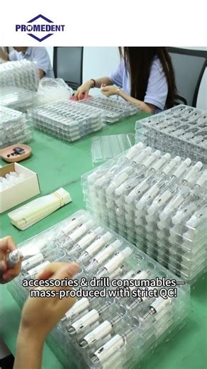 Look at our dental handpieces (high/low/variable speed), accessories & drill consumables—mass-produc