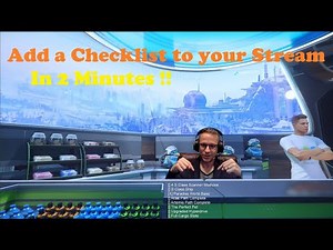 How to add a checklist to your Stream in Streamlabs OBS