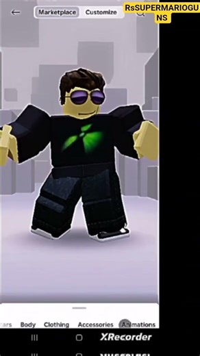 The new Roblox Avatar pitcher