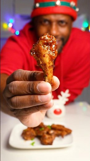 Sticky Hot Honey Chicken Wings 🍯🔥 The BEST Easy Holiday Wings!