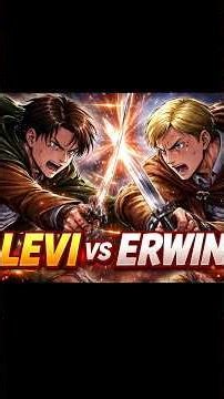erwin vs levi #anime