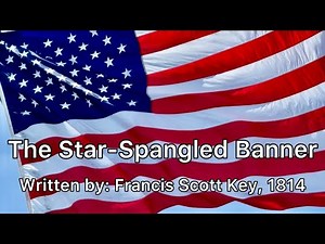 🇺🇸The Star-Spangled Banner (with Lyrics & Vocals) | United States National Anthem